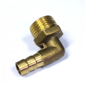 Shtutser 1/2N x 10 angular brass reinforced